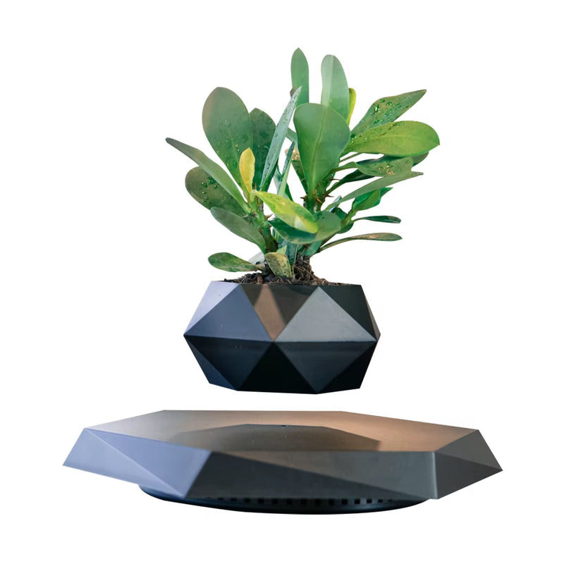 Levitating Bonsai Planter – Anti-Gravity Magnetic Floating Pot for Plants &amp; Home Décor 🌿✨